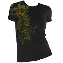 Womens Foliage Baby Tee